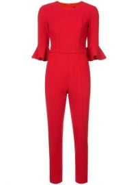 Black Halo Cropped Length Jumpsuit - Farfetch at Farfetch